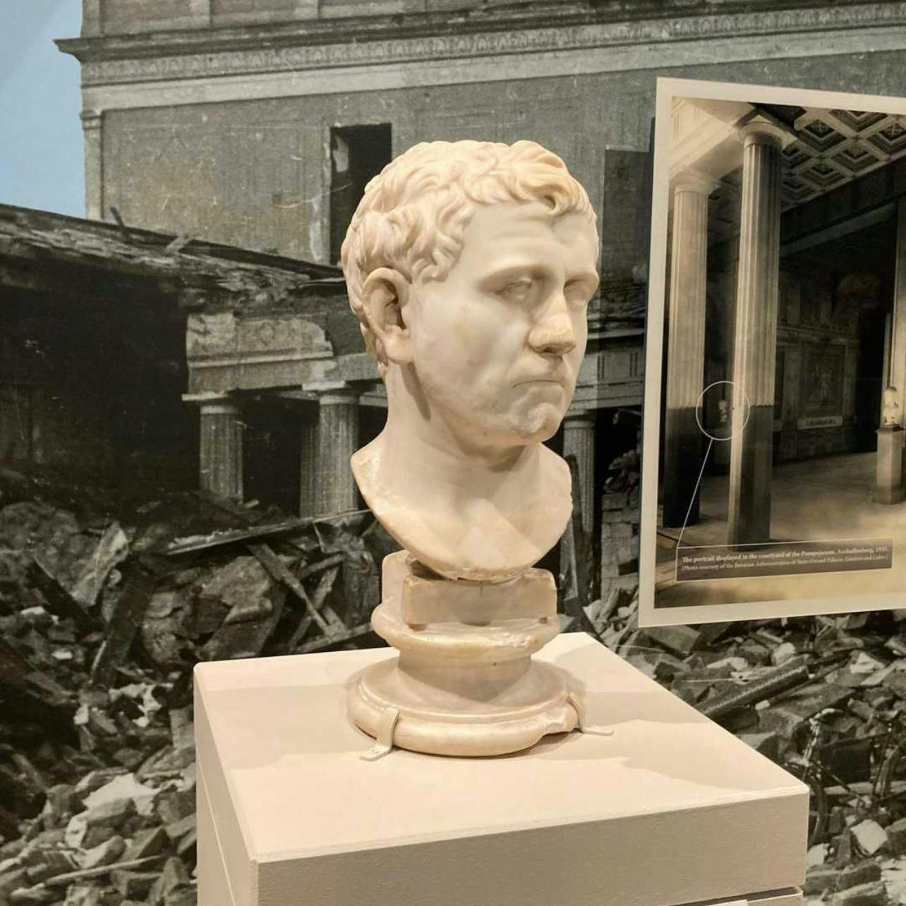 Ehe Sextus Pompeius zurück nach Deutschland kehrt, ist er im Museum of Art in San Antonio zu bewundern.