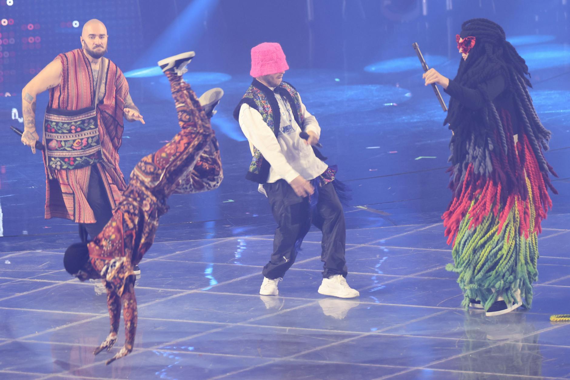 Das Kalush Orchestra aus der Ukraine hat den ESC 2022 gewonnen.