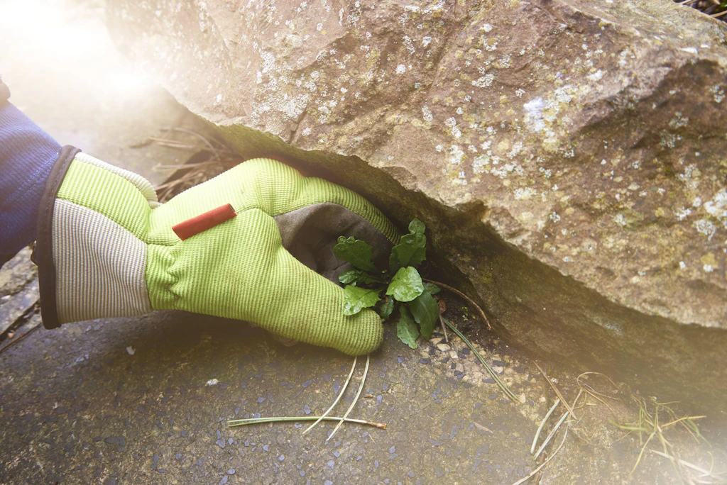 Unkraut im Pflaster: Tipps und Tricks gegen das unerwünschte Grün in den Fugen auf Einfahrt, Terrasse oder Gartenweg