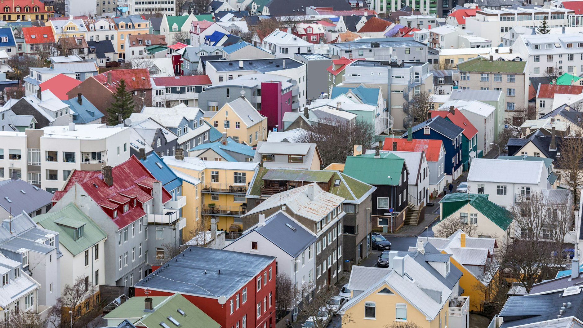 Reykjavik ist die Hauptstadt von Island. Von hier zum Polarkreis ist es so weit wie von Berlin nach Hannover.