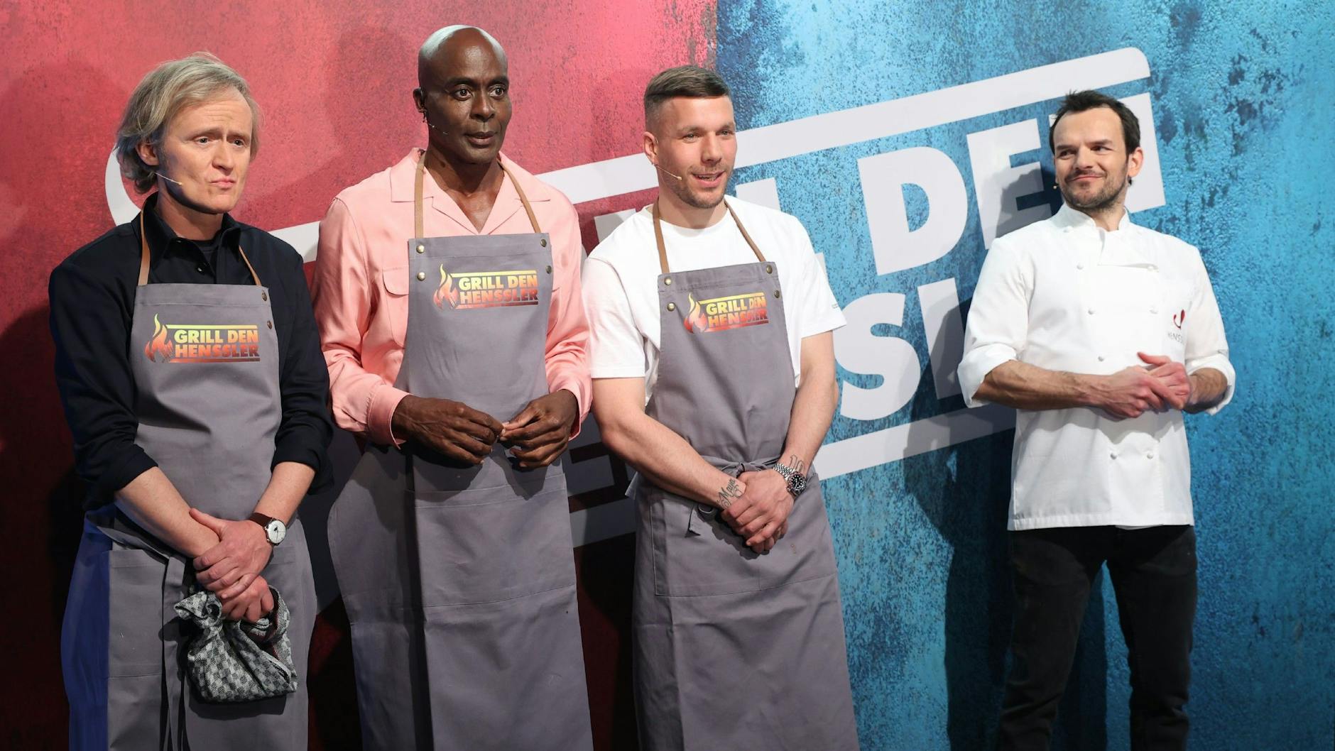 Steffen Henssler kocht bei „Grill den Henssler“ gegen verschiedene Promis.