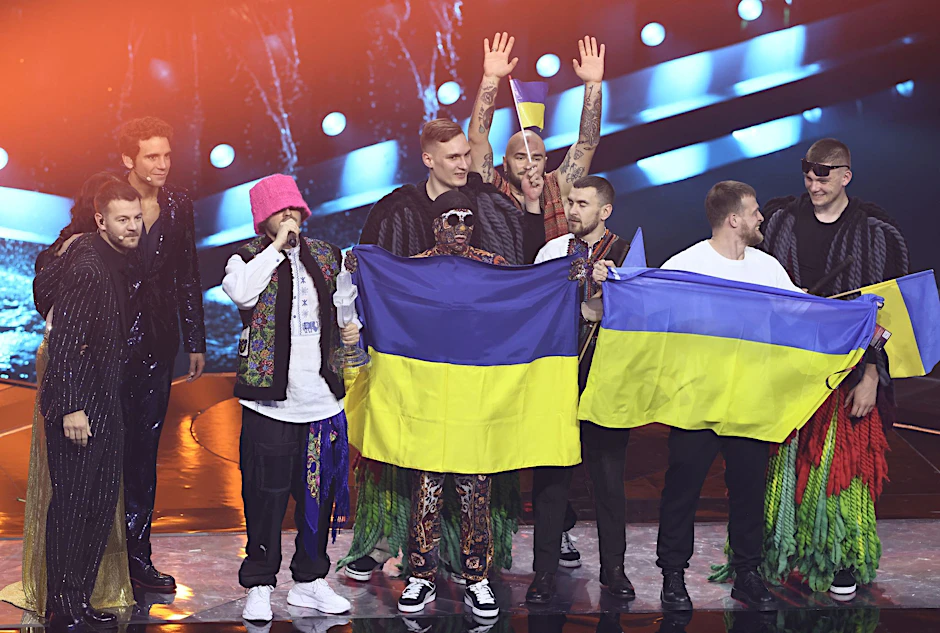 Das Kalush Orchestra gewann beim ESC in Turin.
