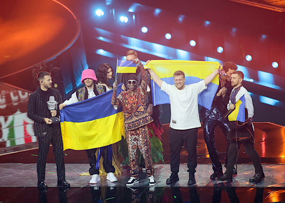 Das Kalush Orchestra gewann beim ESC in Turin.