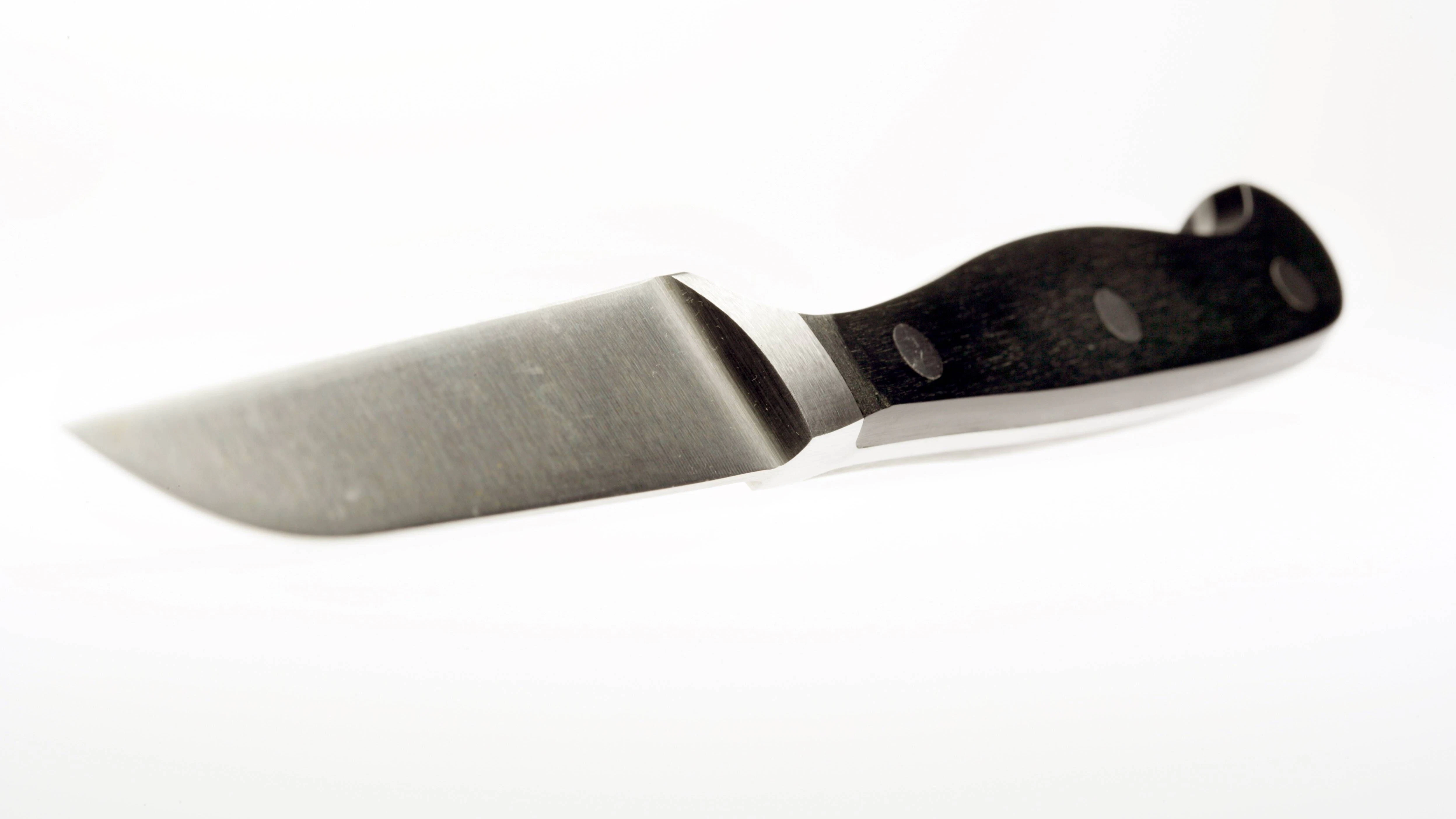 Ein Spickmesser mit einer 15 Zentimeter langen Klinge.