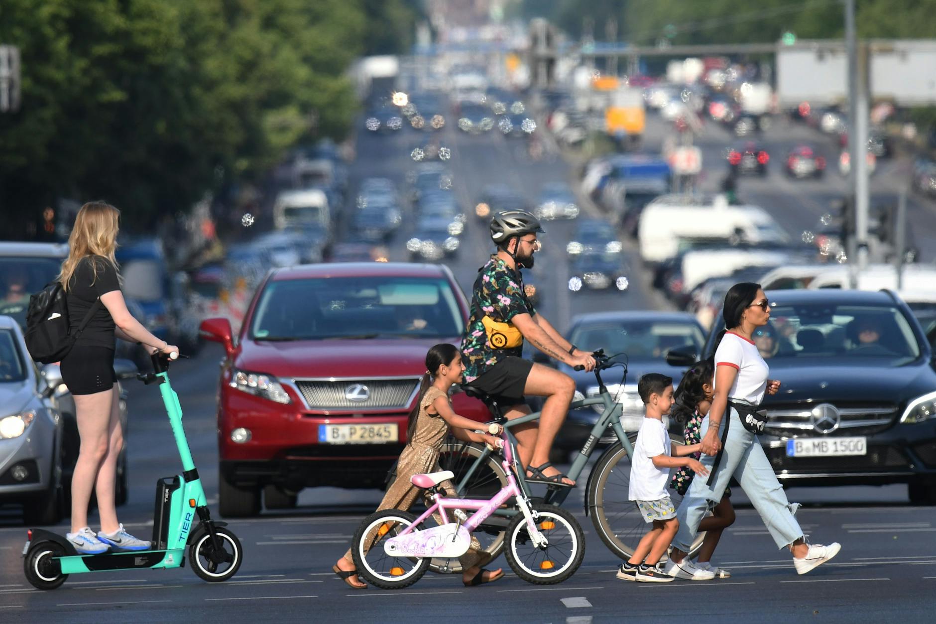 Die Klimapolitik soll in Berlin für die Grünen wieder mehr in den Mittelpunkt rücken. Vor allem die Mobilität in Berlin soll deutlich klimafreundlicher werden.