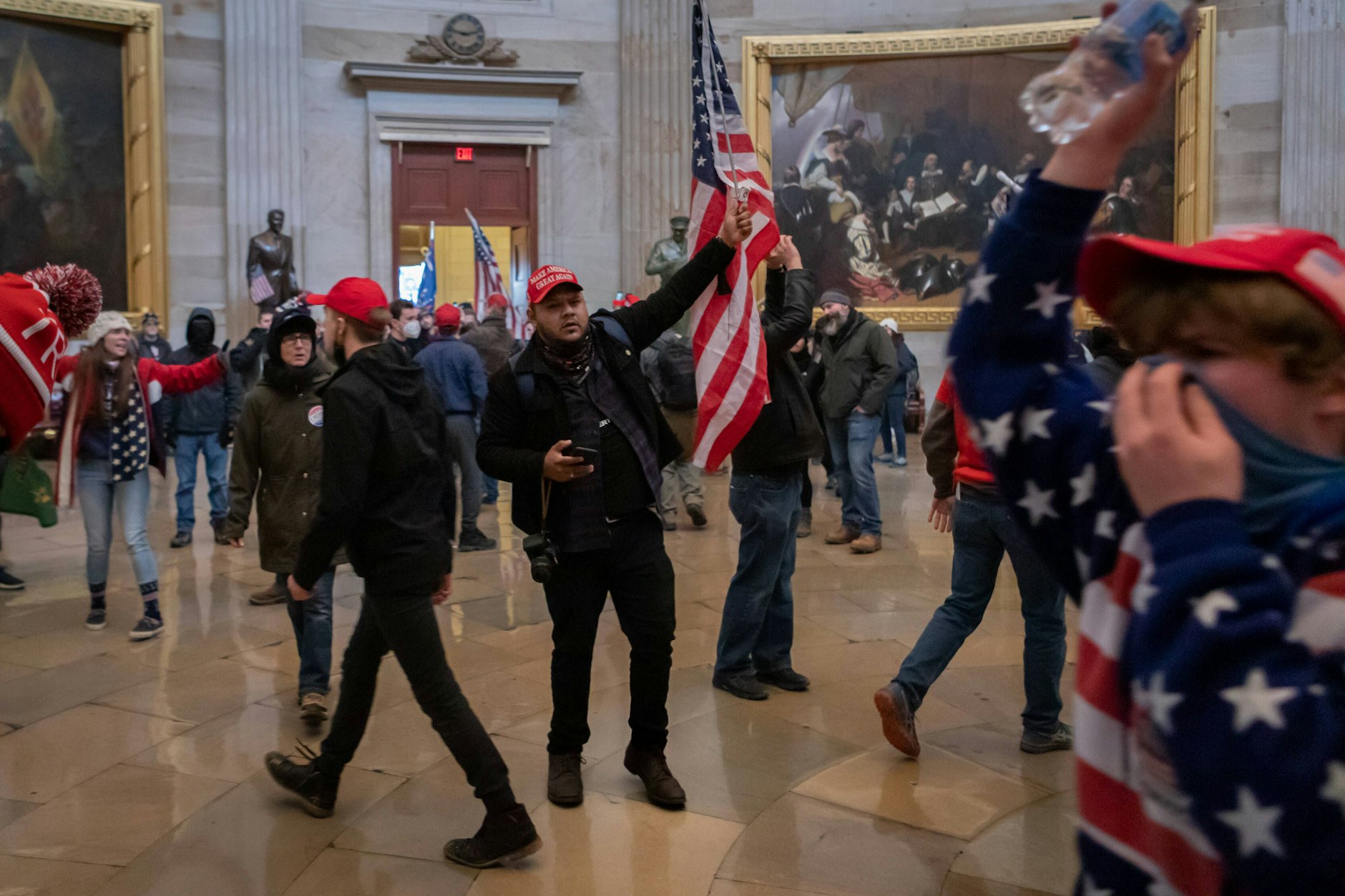 Dem Sturm auf das Capitol in Washington im Januar 2021 waren intensive Hassreden im Internet vorausgegangen.