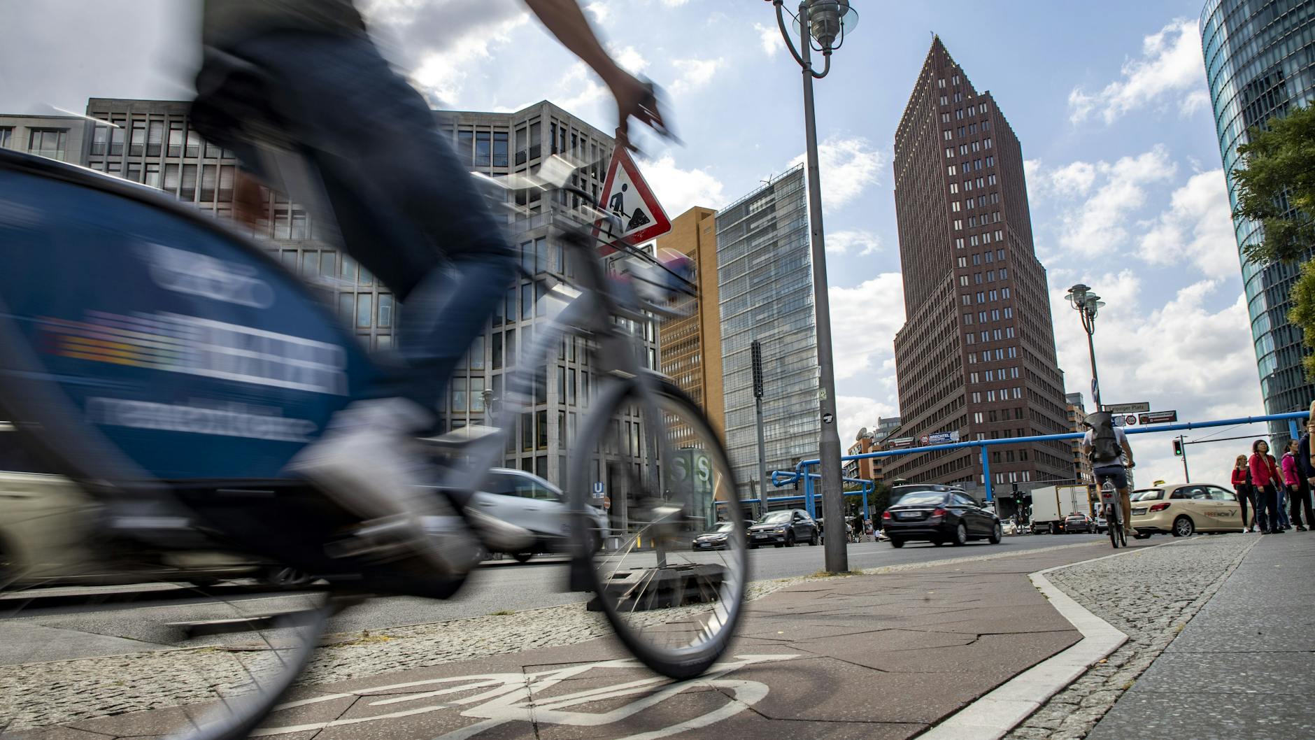 Mit Nextbike kann man in Berlin Fahrräder leihen.