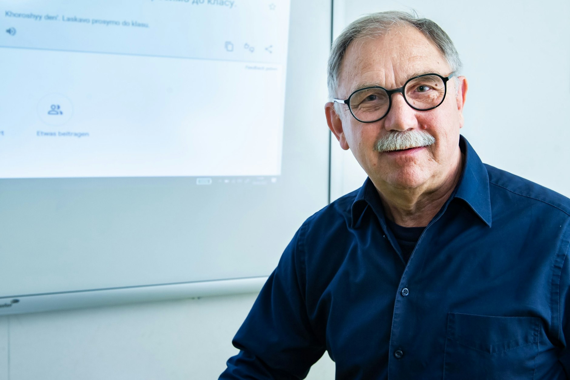 Jens Großpietsch, Mitgründer der privaten Freudberg-Gemeinschaftsschule, früher Schulleiter, heute noch als Lehrer dort tätig.