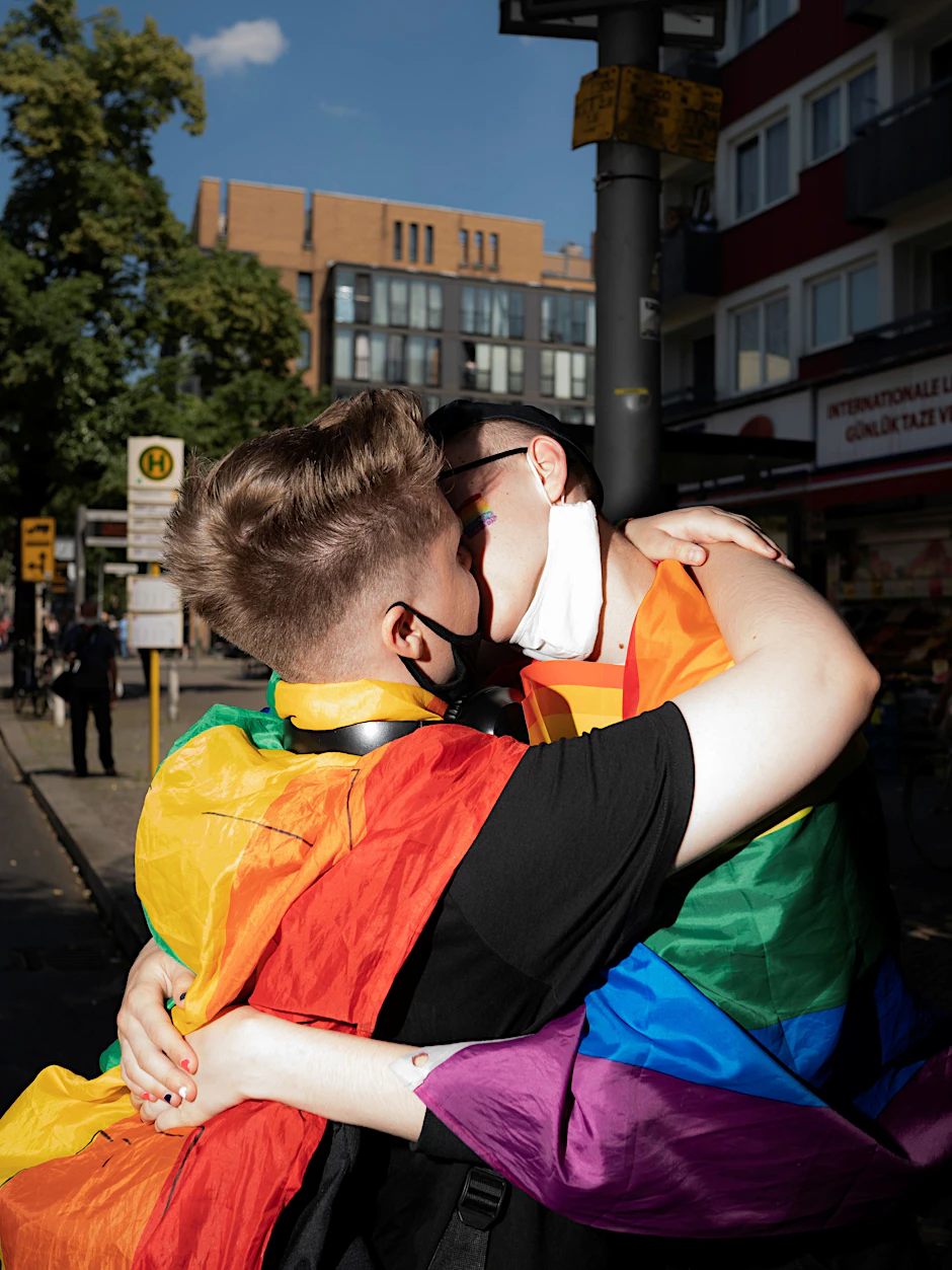 Die Pride Demonstration in Berlin.