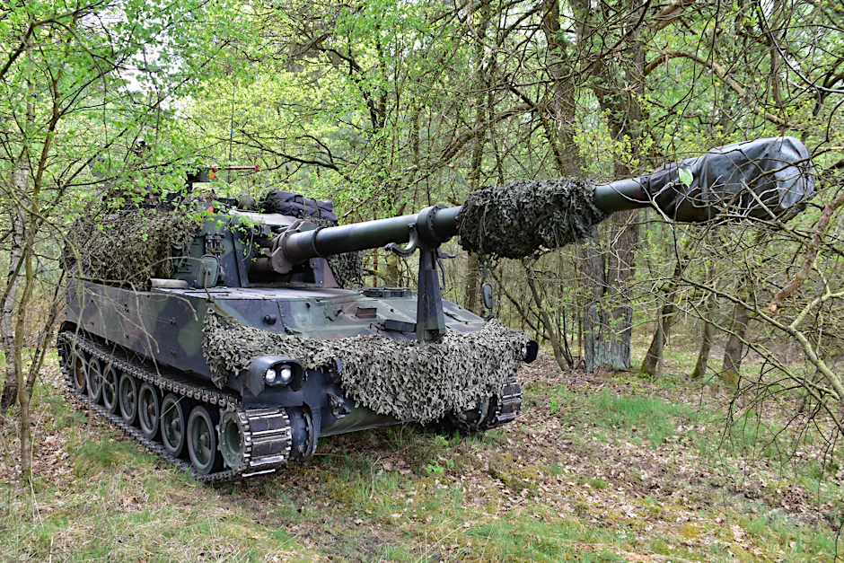 Panzerhaubitze der Nato-Streitkräfte (Symbolbild)