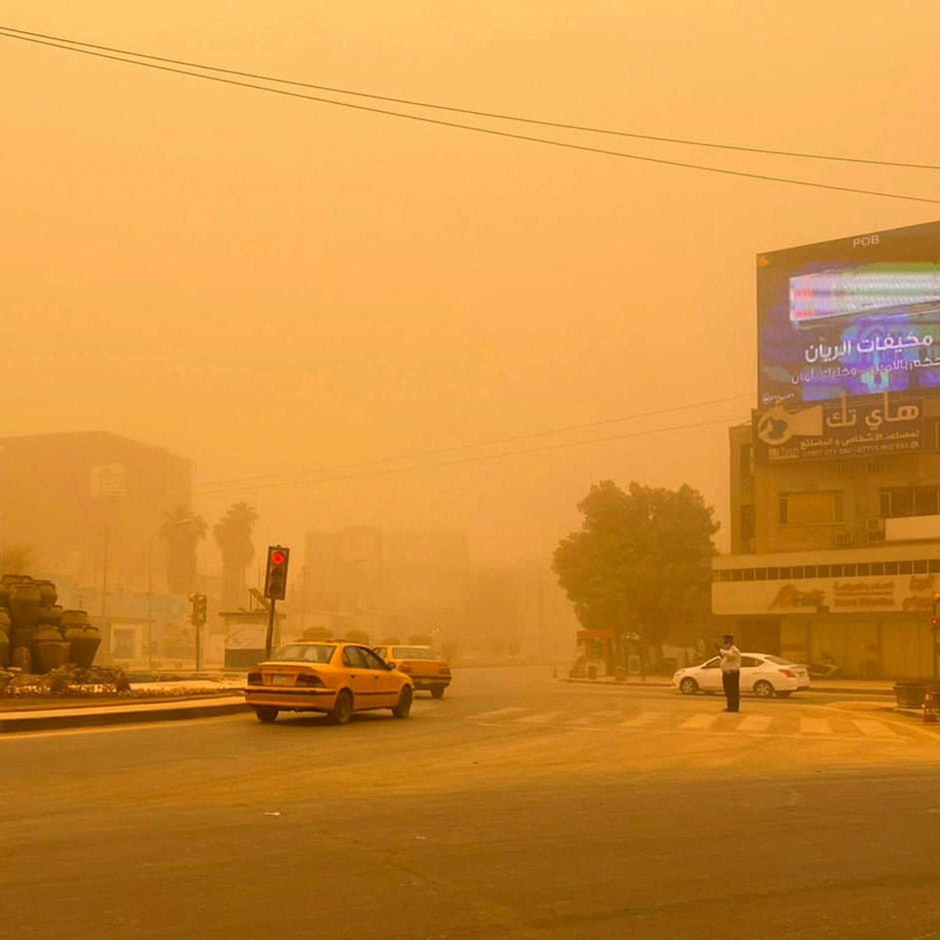 Schwere Sandstürme in Irak und Syrien – Hunderte mit Atemnot