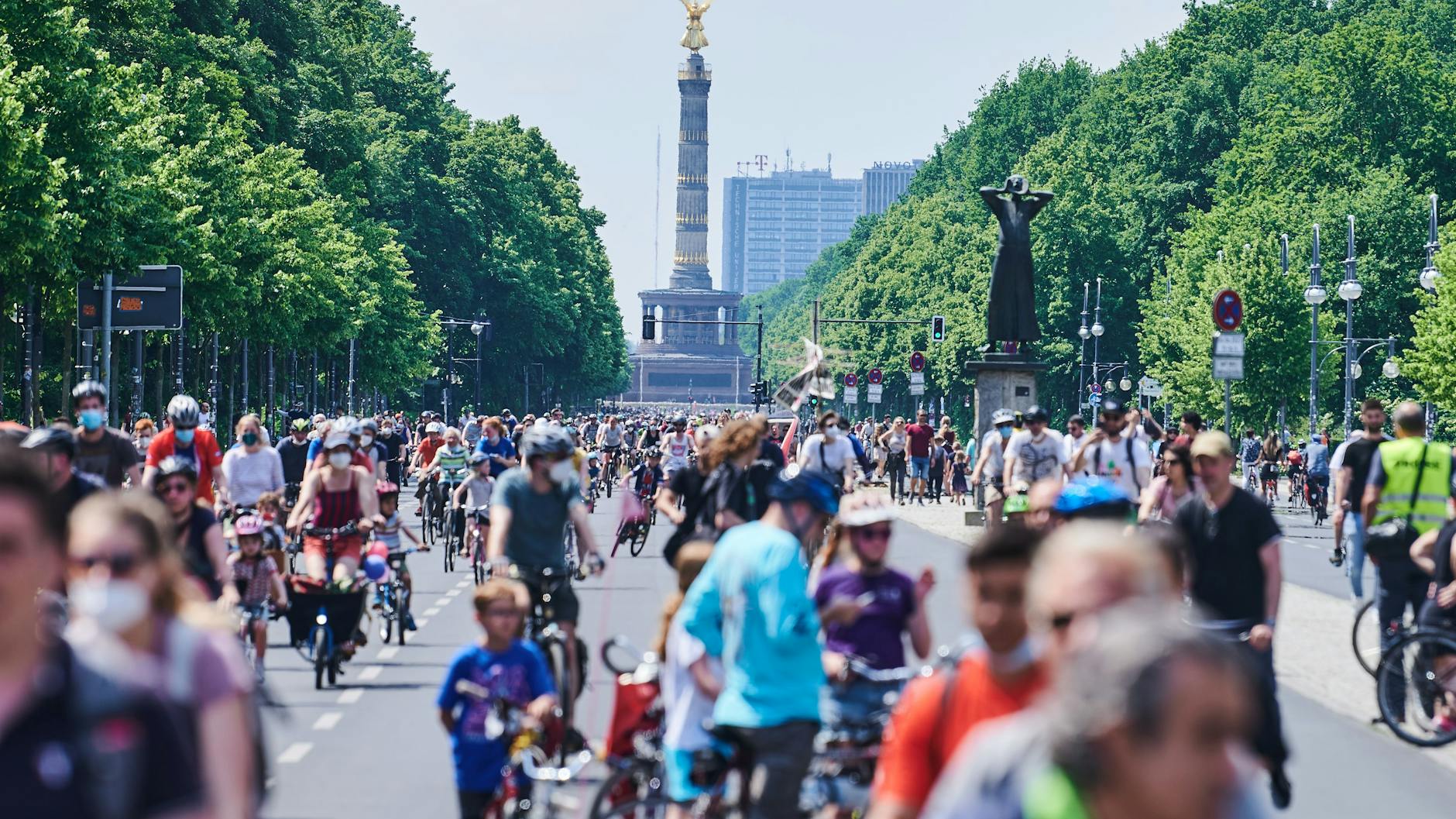 Fahrrad-Demonstranten in Berlin (Archivbild)