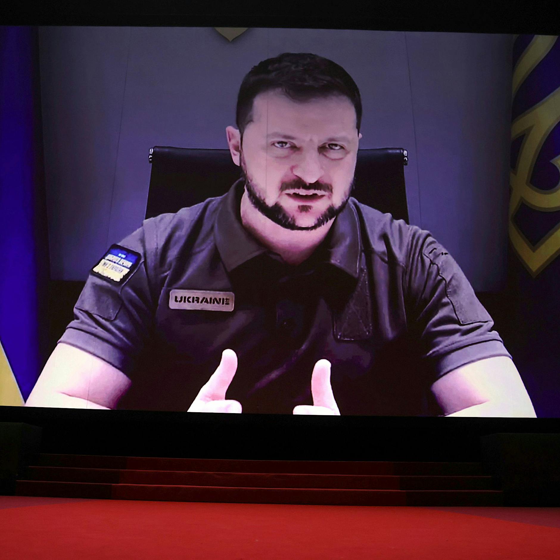 Selenskyj in Cannes: Das Kino sollte nicht schweigen