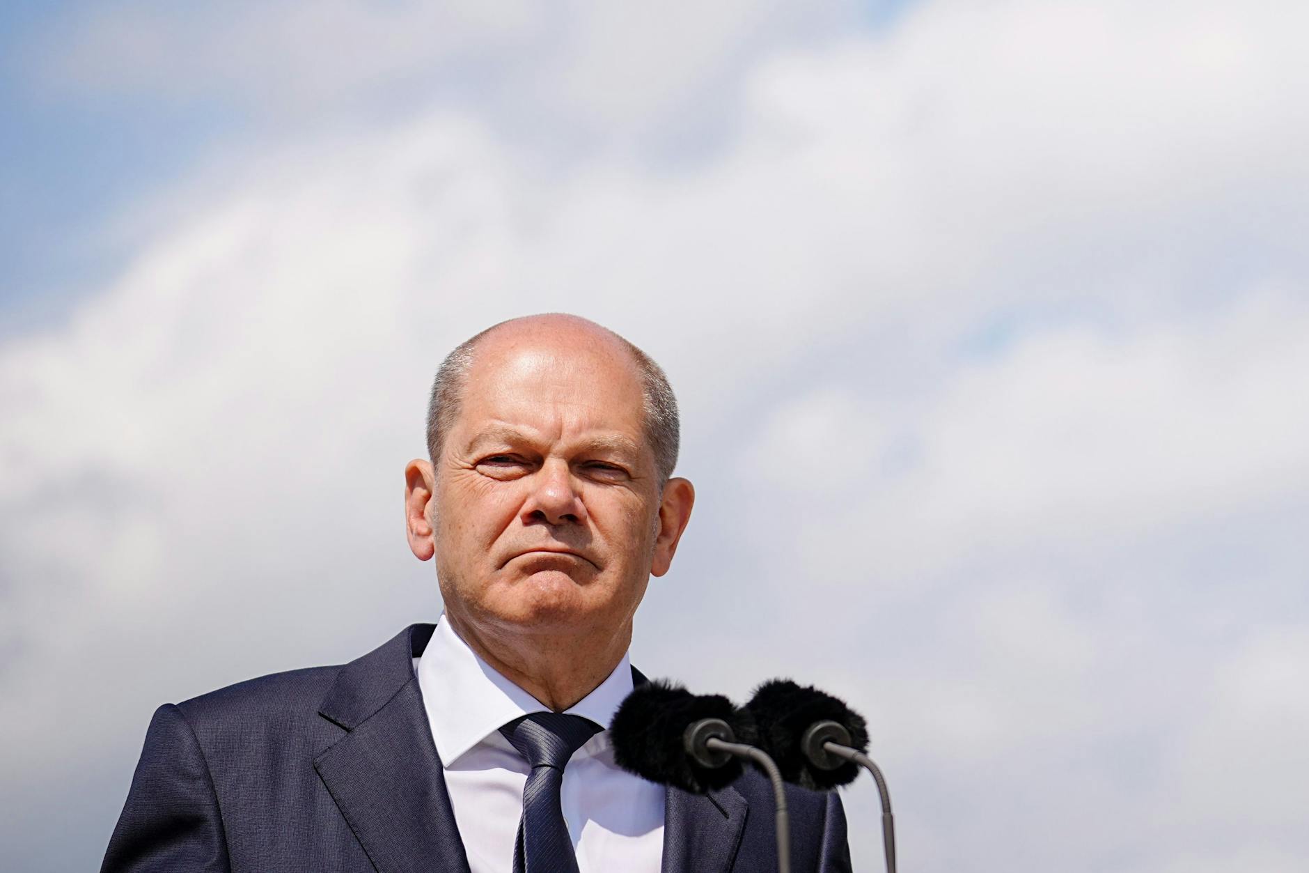 Bundeskanzler Olaf Scholz (SPD).
