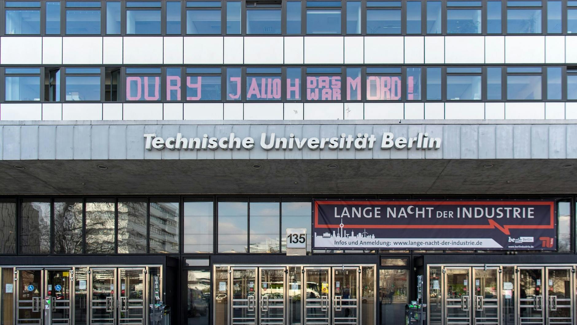 Die TU Berlin: 2021 griffen Hacker die Universität an (Archivbild).