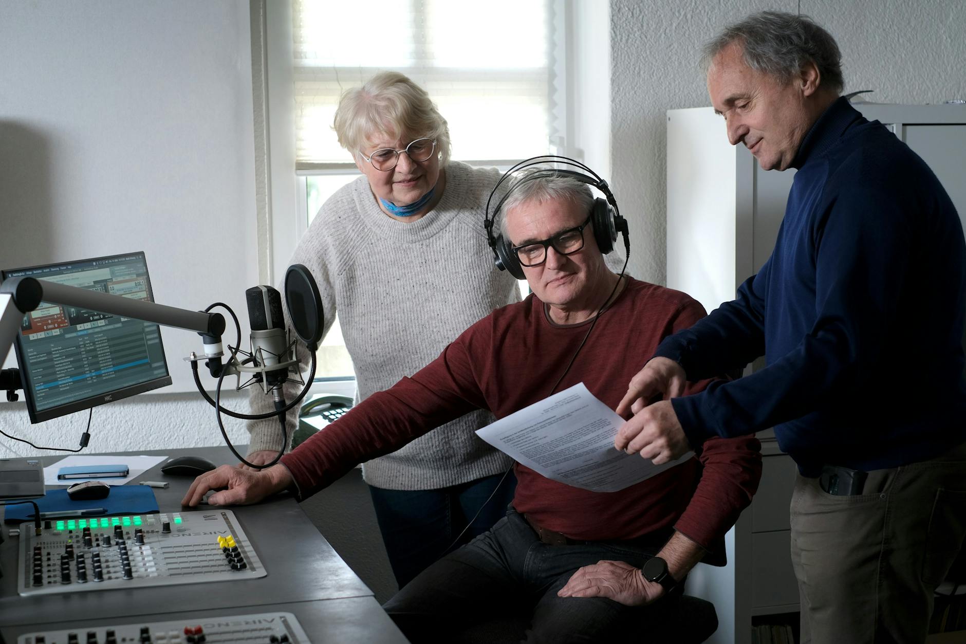 Das Team von Radio Ginseng.