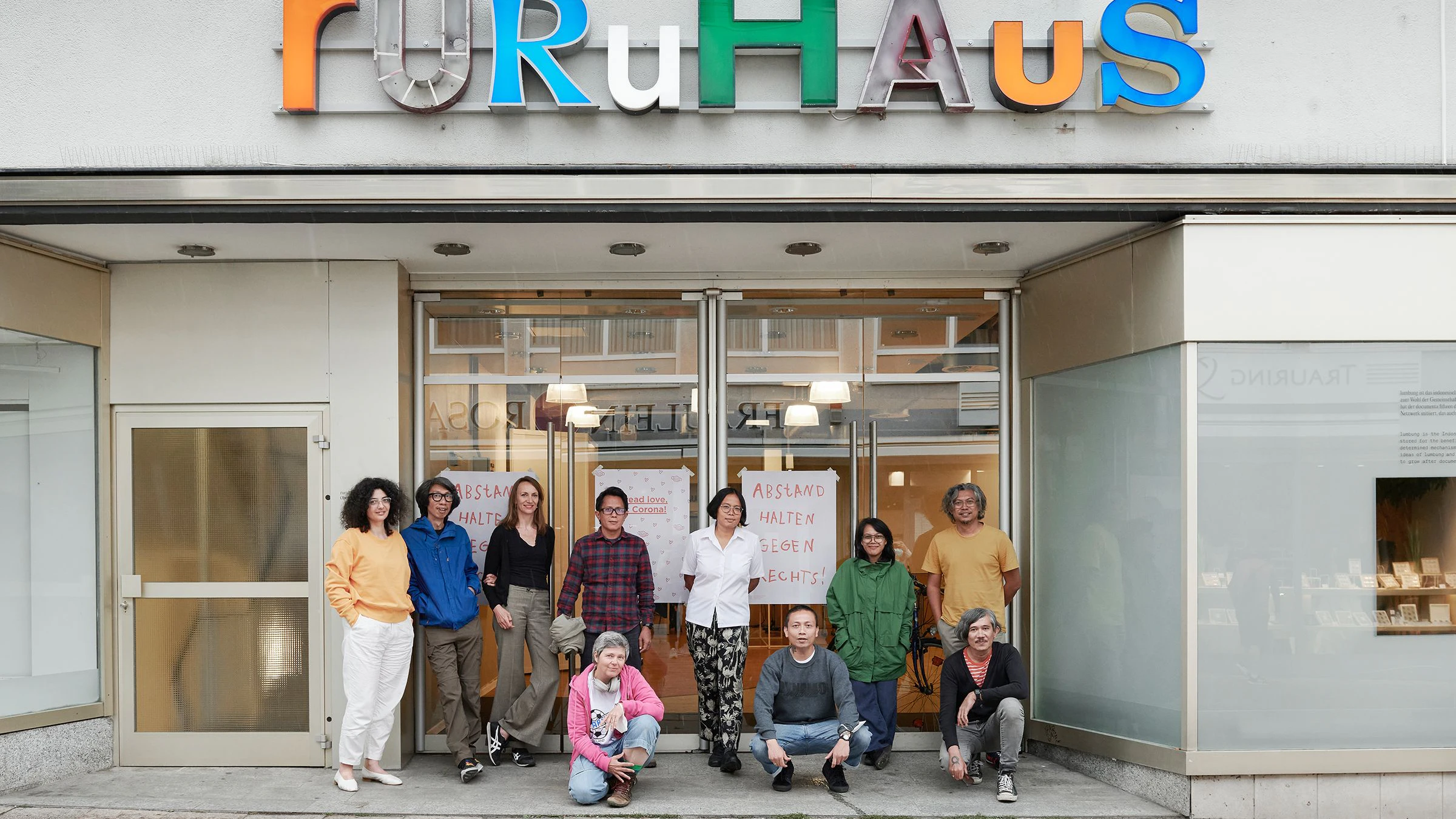 Das Artistic-Team der Documenta und das indonesische Kuratoren-Kollektiv Ruangrupa