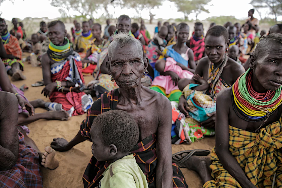 Lomoputh, Kenia: Gerade die Menschen in Afrika sind auf Getreidelieferungen angewiesen. Ohne sie könnte es zu einer Hungersnot kommen.