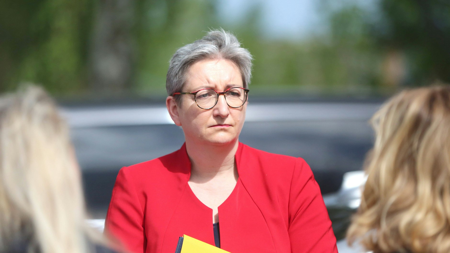 Bauministerin Klara Geywitz (SPD) ist das Schlusslicht im Dienstwagen-Ranking.