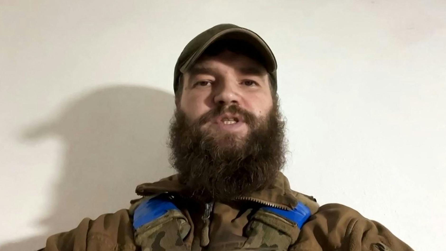 Dieser Screenshot zeigt Kommandeur Swjatoslaw Palamar in einem älteren Video, welches am 5. Mai auf dem Asow-Telegram-Kanal veröffentlicht wurde.