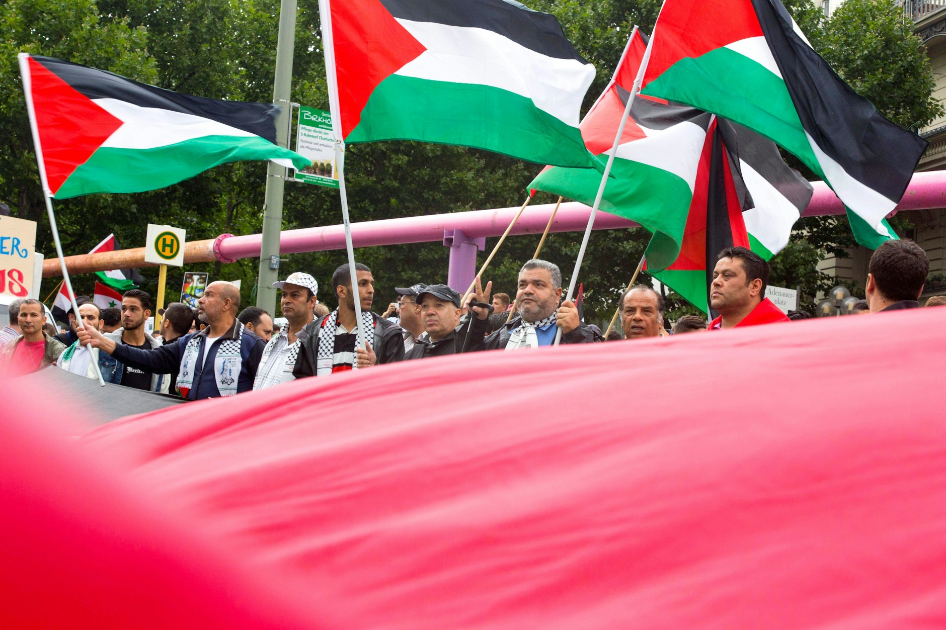 Die Al-Quds-Demo im Jahr 2014 in Berlin