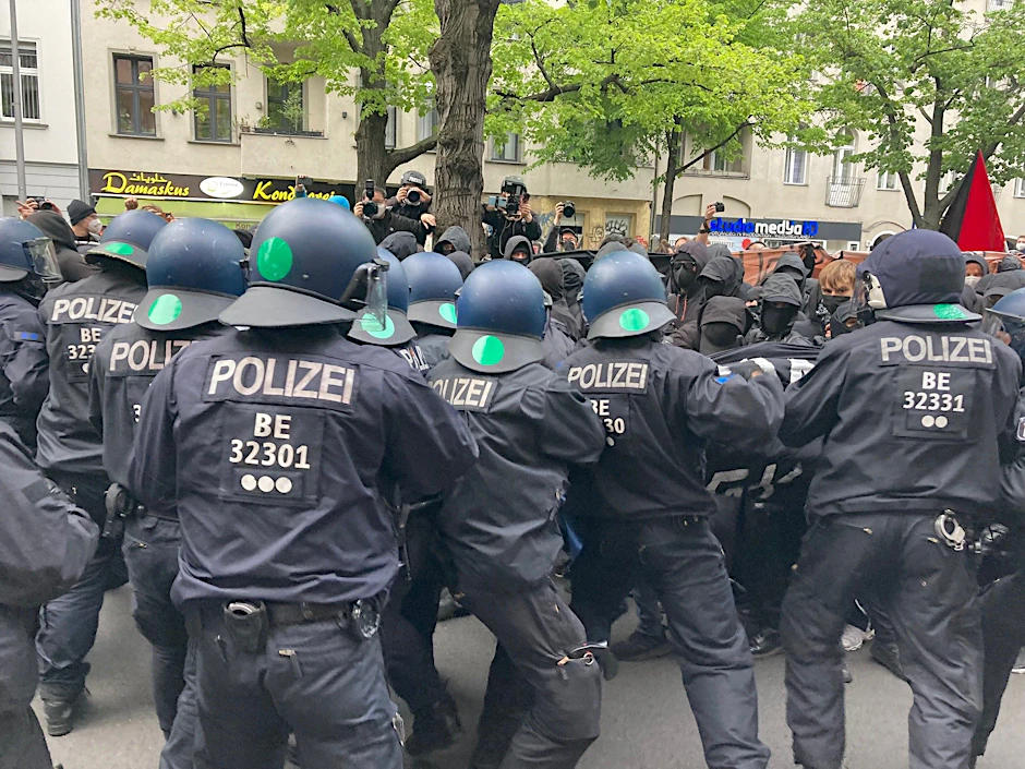 Am 1. Mai war die Berliner Polizei in Neukölln und Kreuzberg im Großeinsatz.