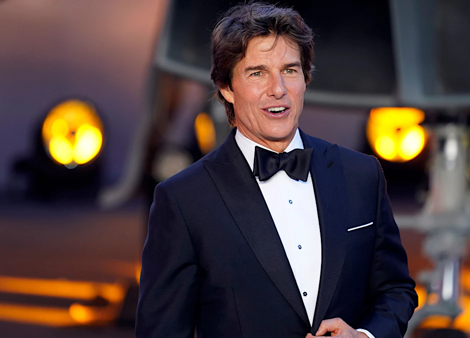 Tom Cruise bei der Premiere seines neuen Films „Top Gun: Maverick“.