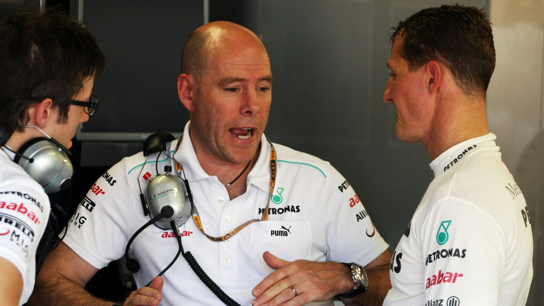 Jock Clear wurde beim Brawn-Team vom Kritiker zum Freund von Michael Schumacher.