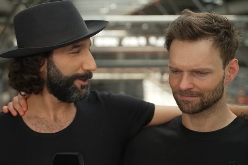 Die beiden „Let’s Dance“-Tanzprofis Massimo Sinato und Vadim Garbuzov freuen sich auf die gemeinsame Zeit.