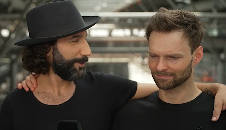Die beiden „Let’s Dance“-Tanzprofis Massimo Sinato und Vadim Garbuzov freuen sich auf die gemeinsame Zeit.