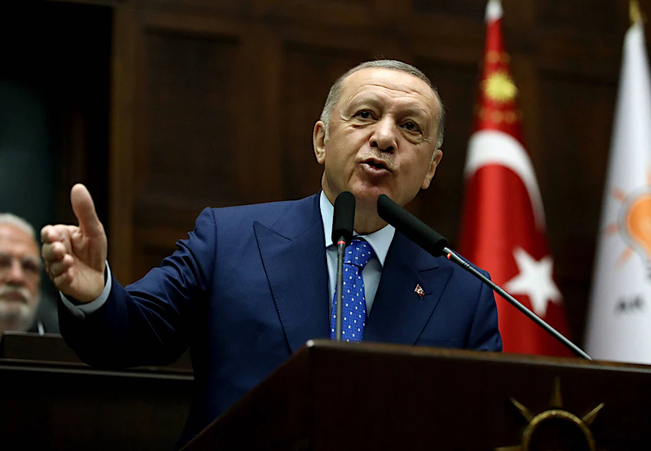 Der türkische Präsident Recep Tayyip Erdogan führt angespannte Beziehungen zu Griechenland.