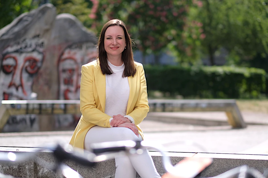 Die FDP-Politikerin Maren Jasper-Winter in Berlin
