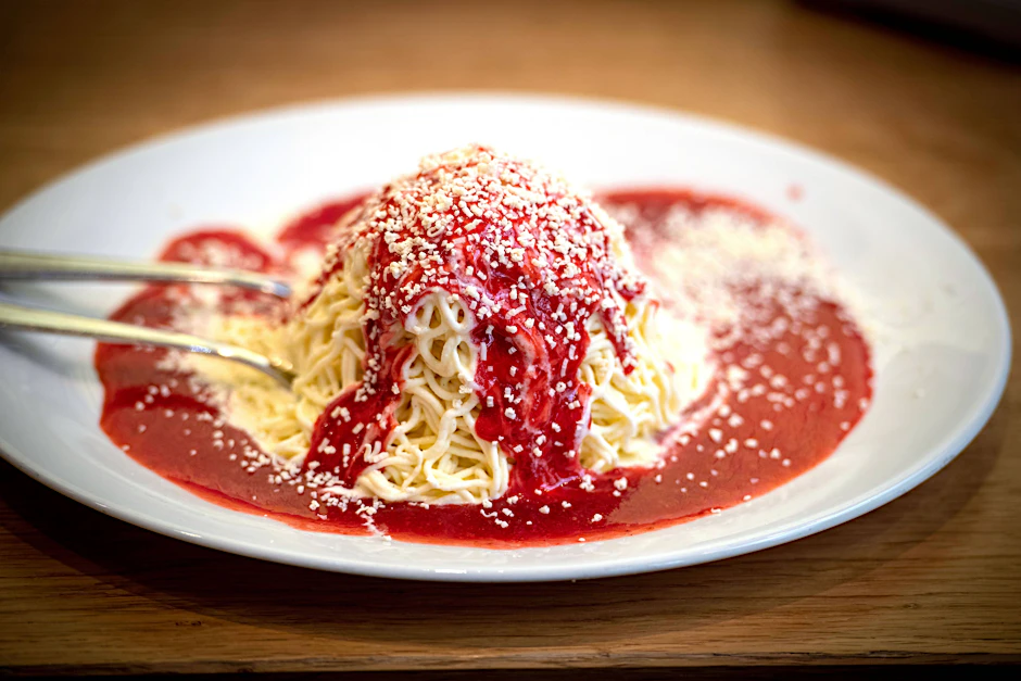 Spaghettieis ist ein echter Klassiker - aber wie bekommt man ihn zu Hause so gut hin? KURIER verrät den Trick.
