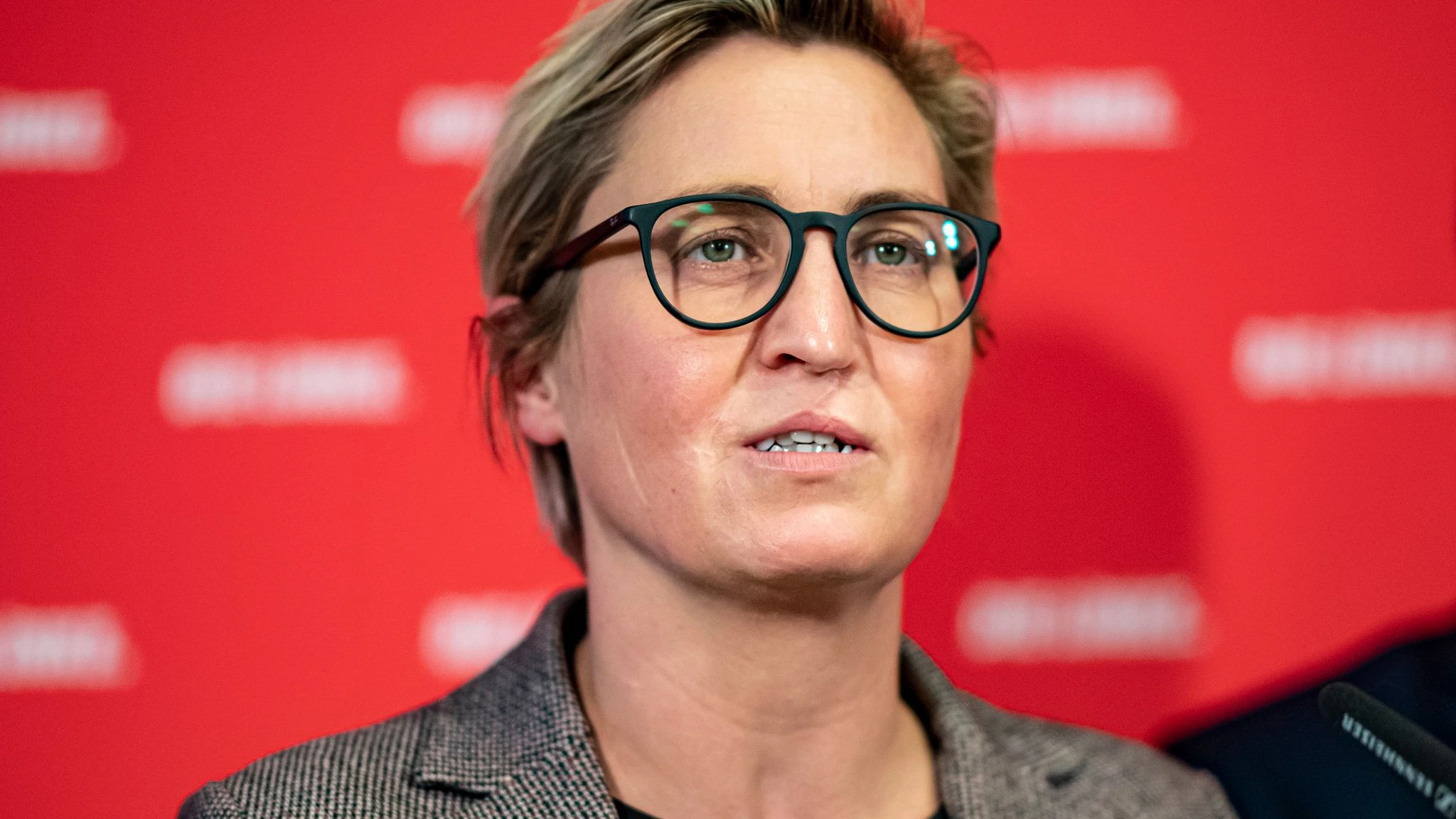 Sie trat vom&nbsp; Parteivorsitz zurück: Susanne Hennig-Wellsow.