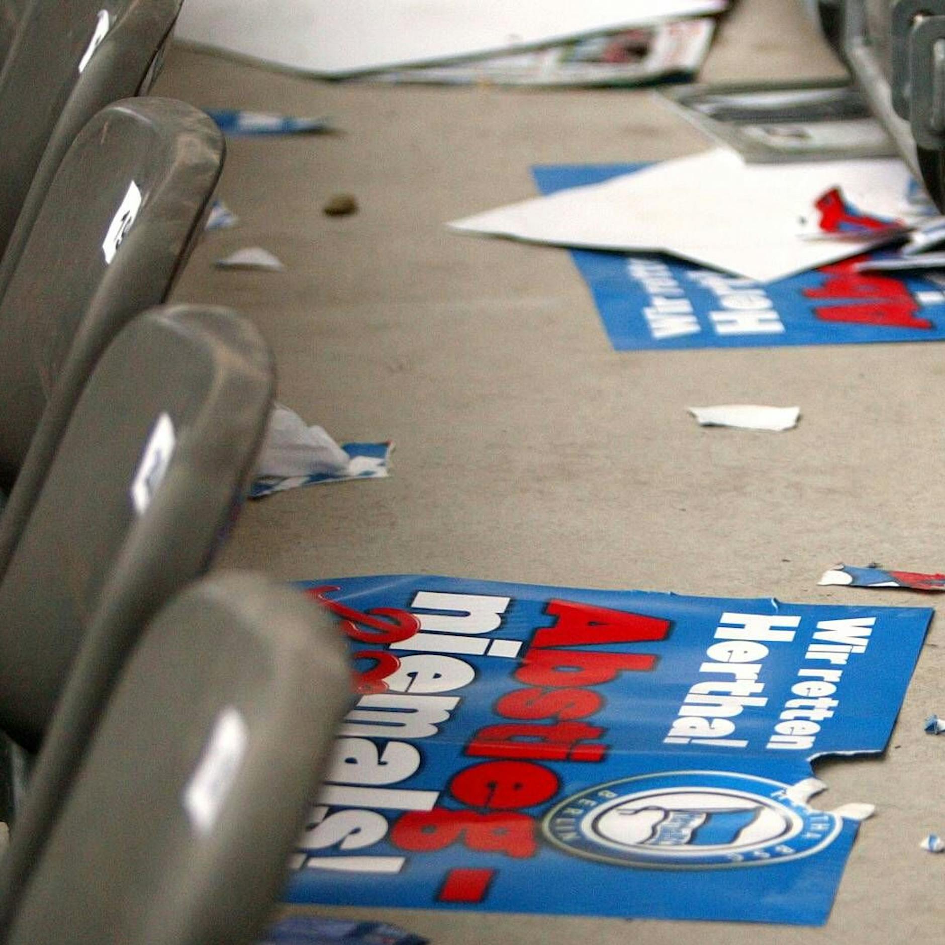 Beim Aus in der Relegation: Hertha BSC droht nicht nur der Abstieg, sondern die Versenkung