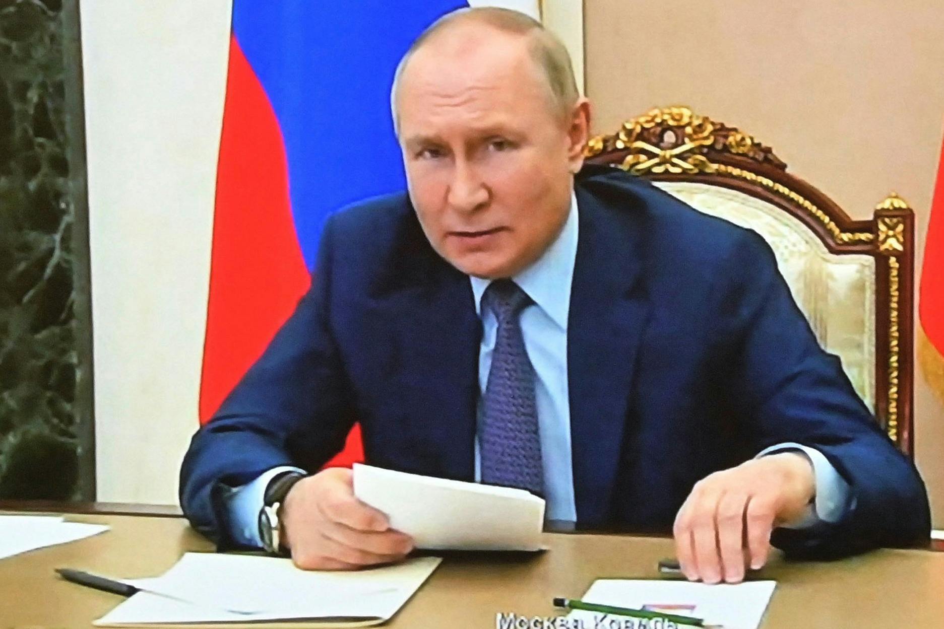 Der russische Präsident Wladimir Putin lässt Getreidesilos in der Ukraine bombardieren.