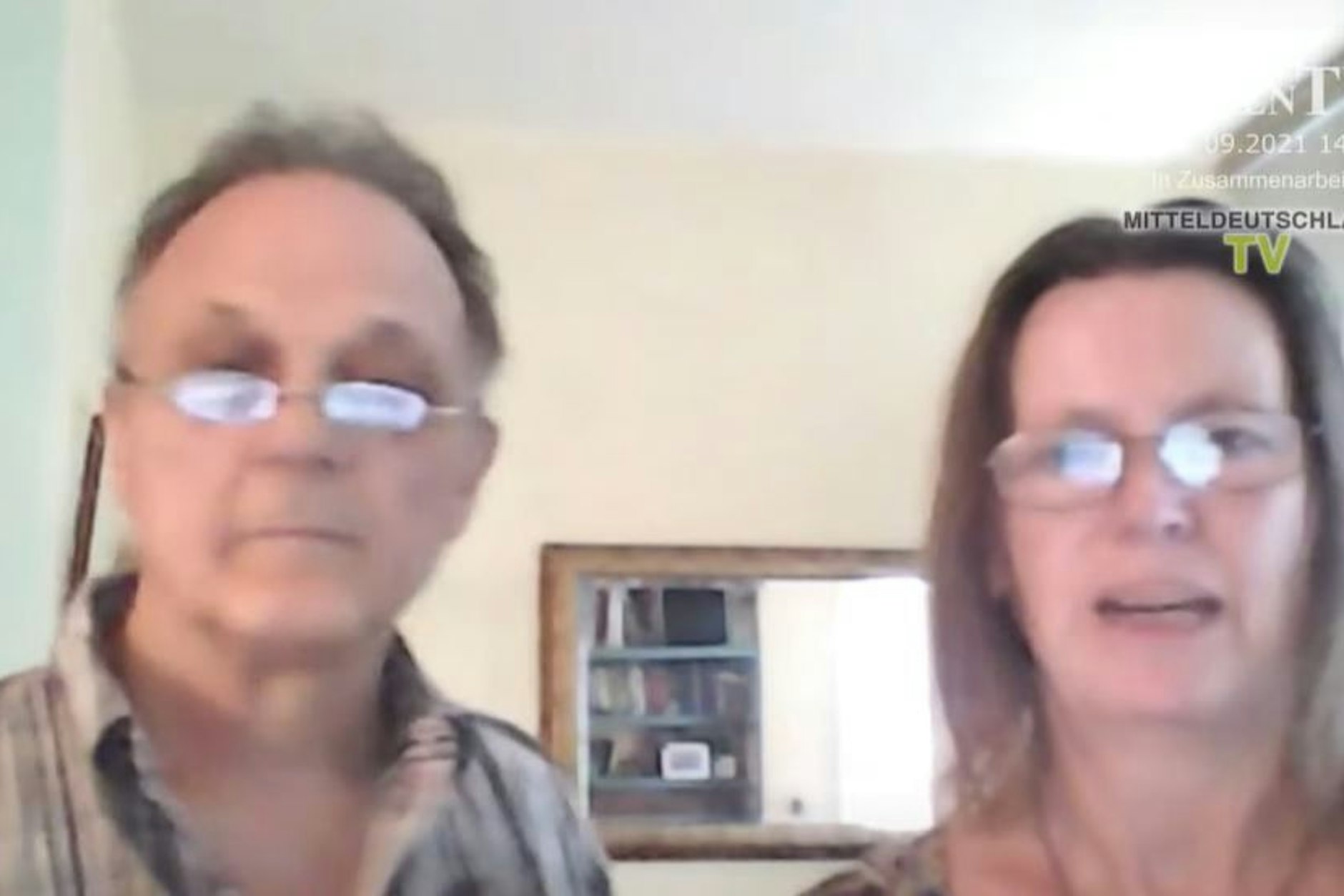 Joska Ramelow wird im Internet gerne zugeschaltet – hier mit einer britischen „Kollegin“.