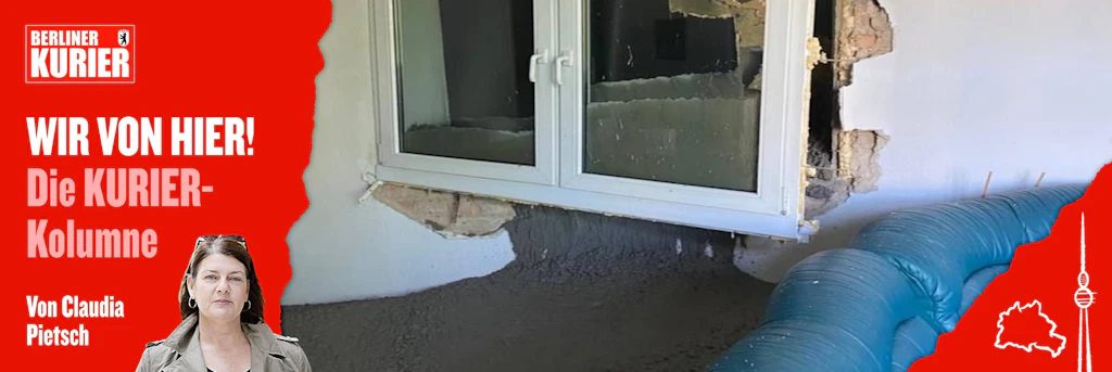 Wie ein Fenster in einer Berliner Wohnung nach und nach verschwindet: Lesen Sie Teil 2 einer unglaublichen Geschichte