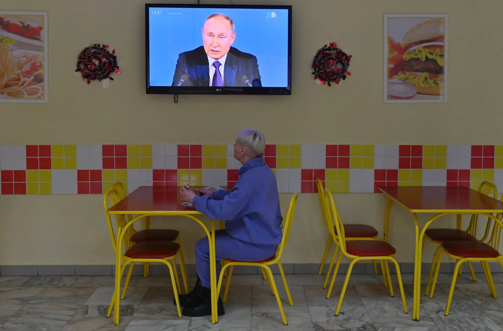 Wladimir Putins Fernsehen: Das läuft in der russischen „Tagesschau“