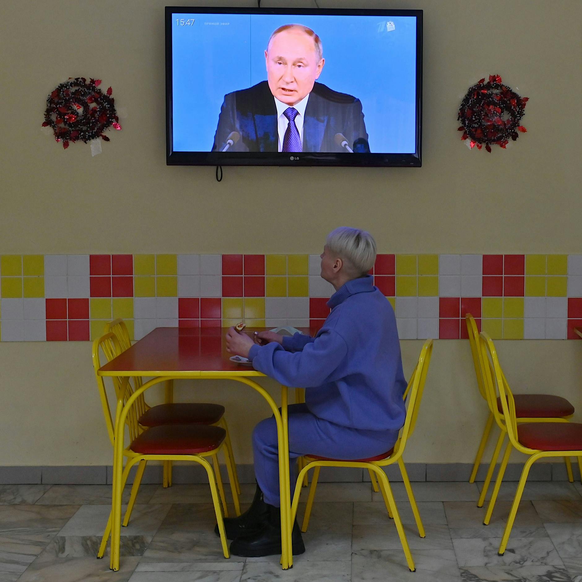 Wladimir Putins Fernsehen: Das läuft in der russischen „Tagesschau“