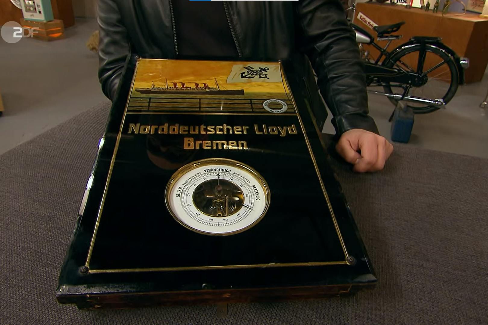 Bei „Bares für Rares“ herrscht anderer Luftdruck als im Trier, daher stammt das Stück nämlich