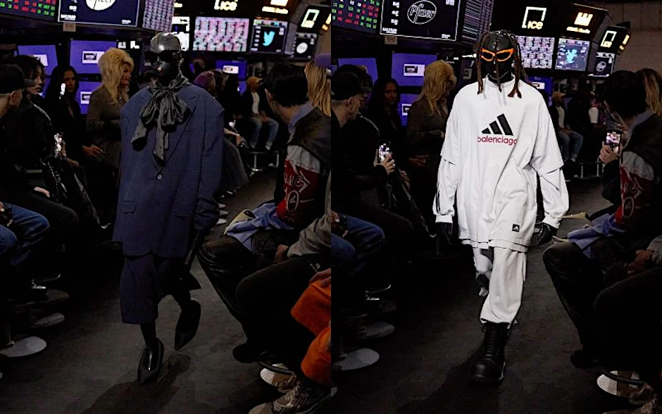 Dystopischer Frühling, ambivalente Kapitalismuskritik: Balenciaga zeigte am Wochenende eine neue Kollektion, die man zum Teil jetzt schon kaufen kann.