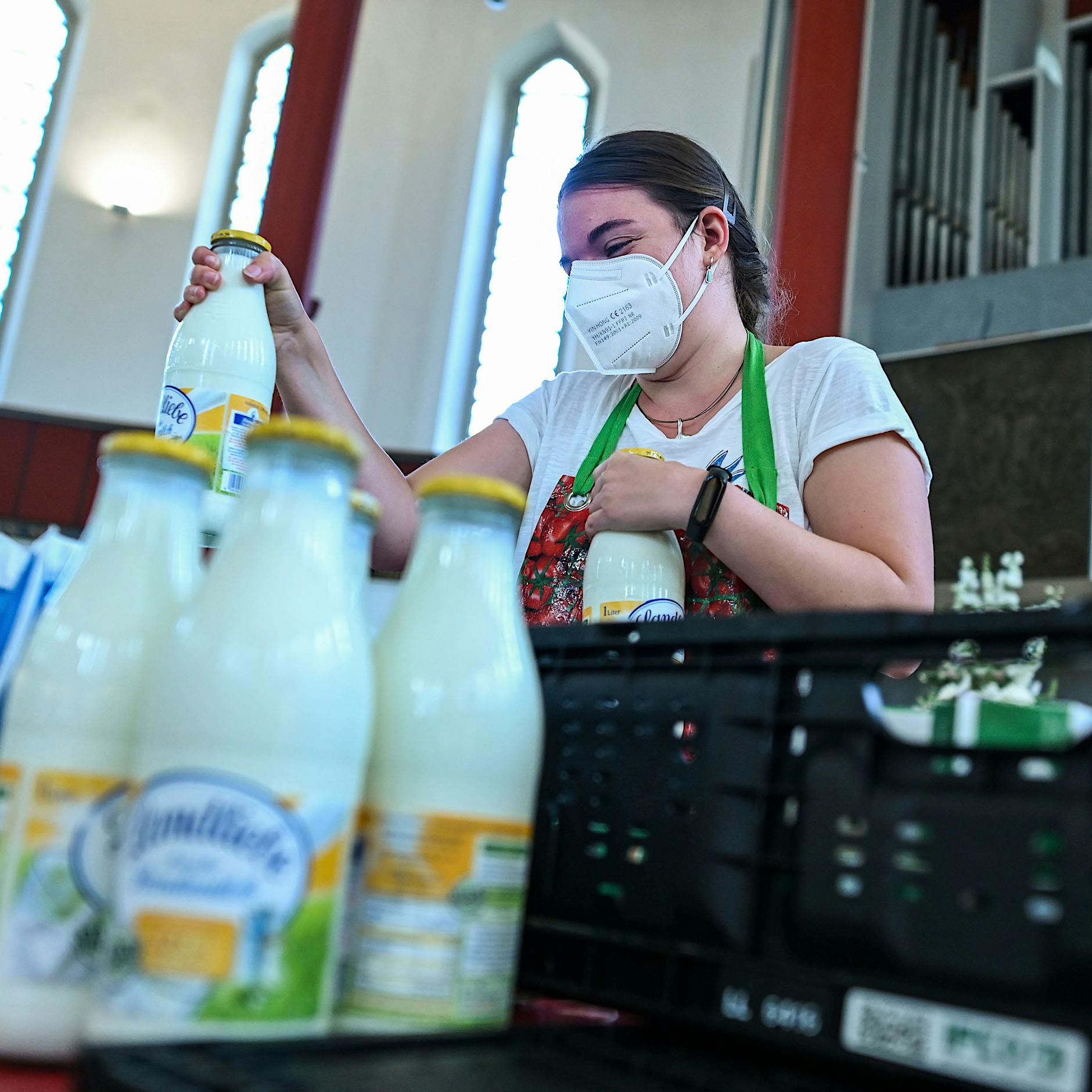 Mehr Menschen, weniger Nahrungsmittel: Ansturm auf die Ausgabestellen der Tafeln