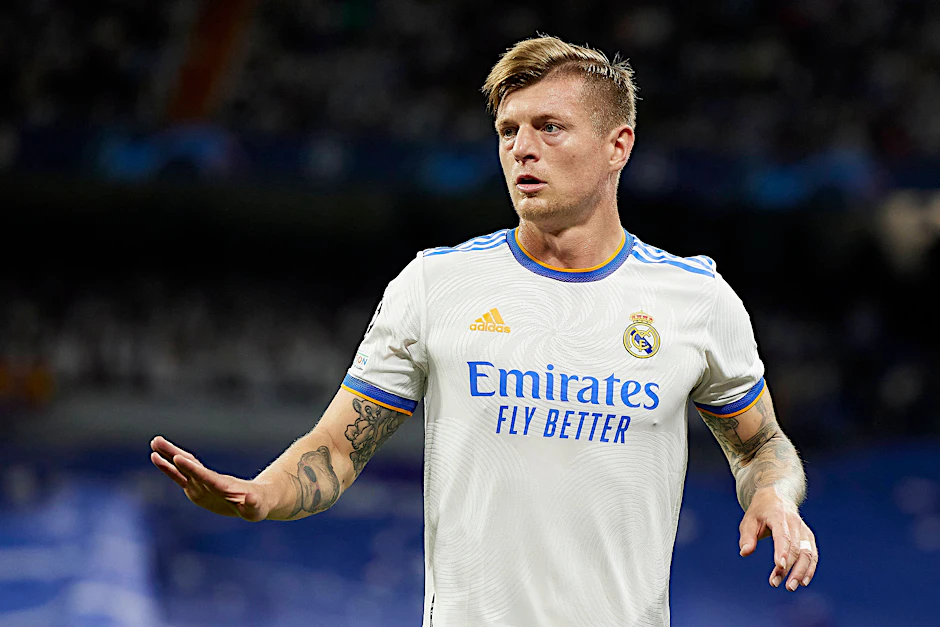 Real Madrids Toni Kroos kann im Finale gegen den FC Liverpool am Sonnabend zum fünften Mal die Champions League gewinnen.