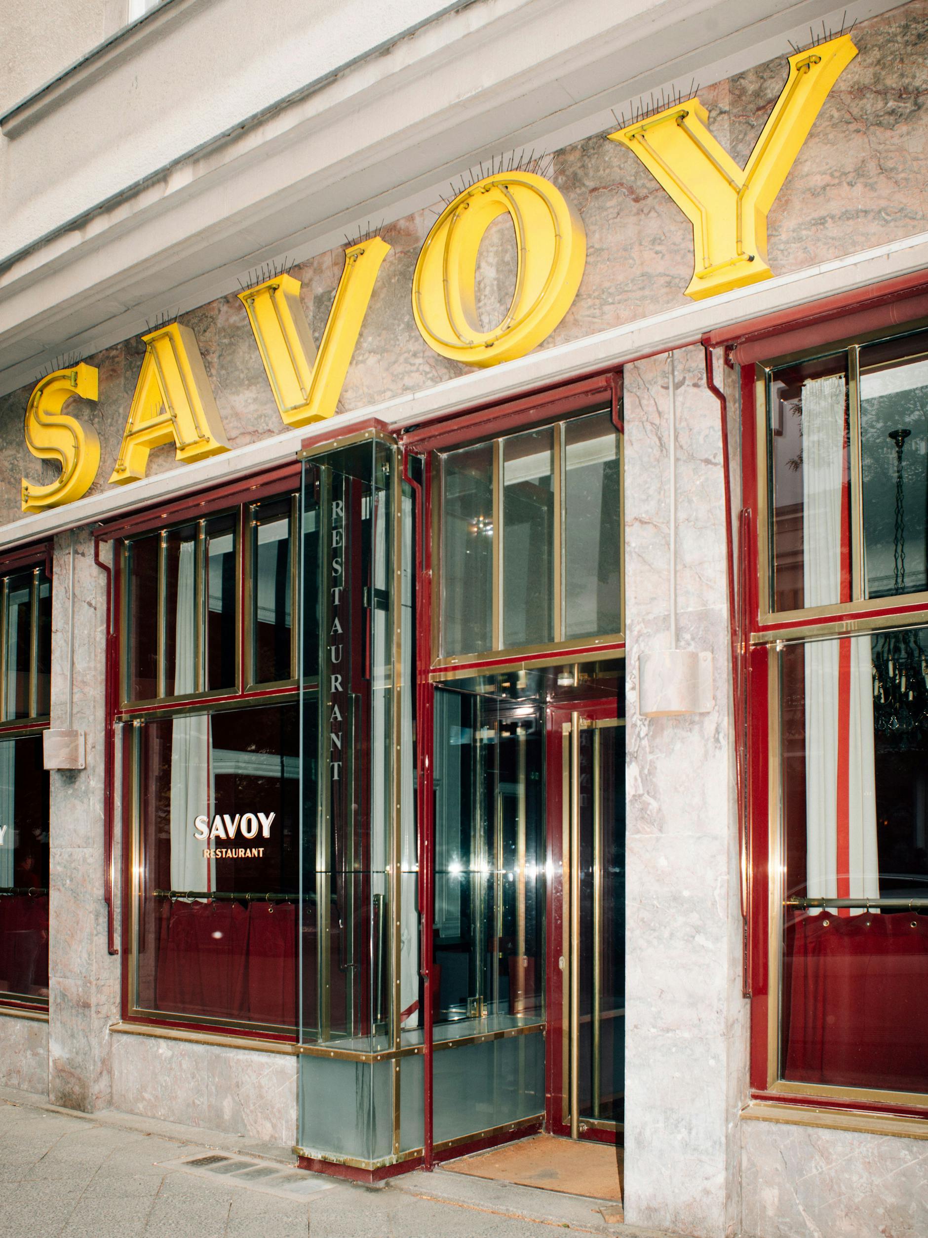 Derzeit geschlossen: Im Savoy waren Schneider und ihre Mutter oft zu Gast.