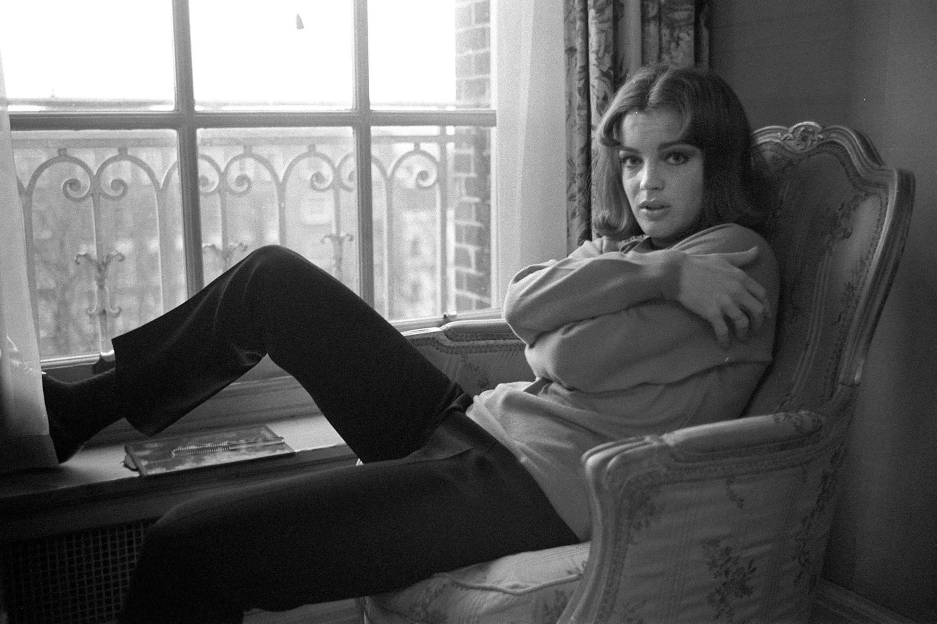 Ruhe statt Rampenlicht: In Berlin suchte Schneider, hier auf einer Aufnahme von 1968, die Abgeschiedenheit.