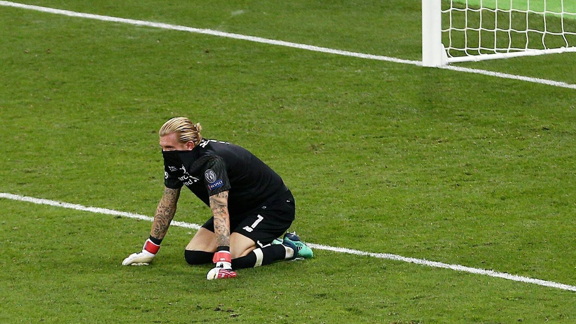Loris Karius patzte zweimal im Finale gegen Real Madrid. Später stellte sich heraus, dass sich der Torhüter früh im Spiel eine Gehirnerschütterung zugezogen hatte.
