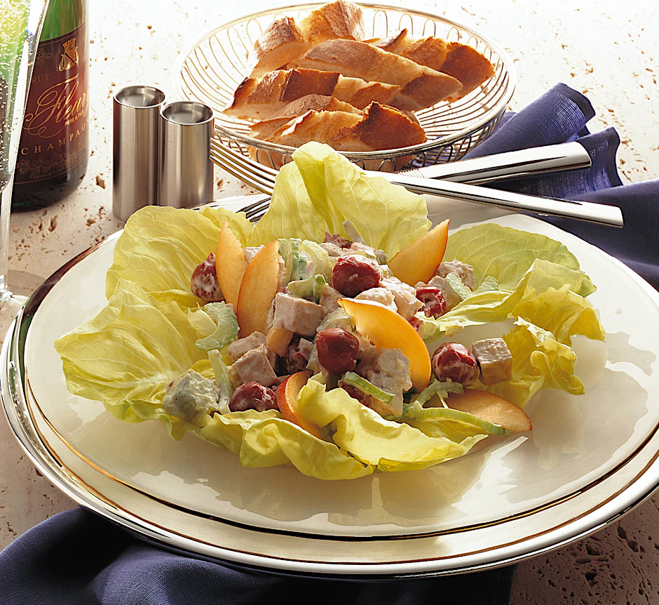 Omas Geflügelsalat - exotisch und so lecker! 