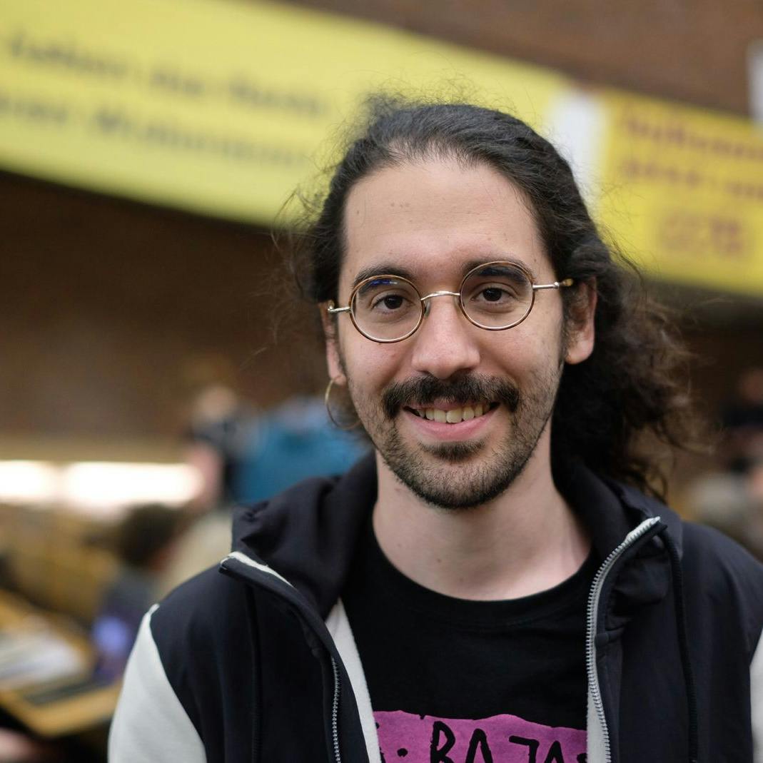 Joao Franca ist Aktivist aus Spanien.