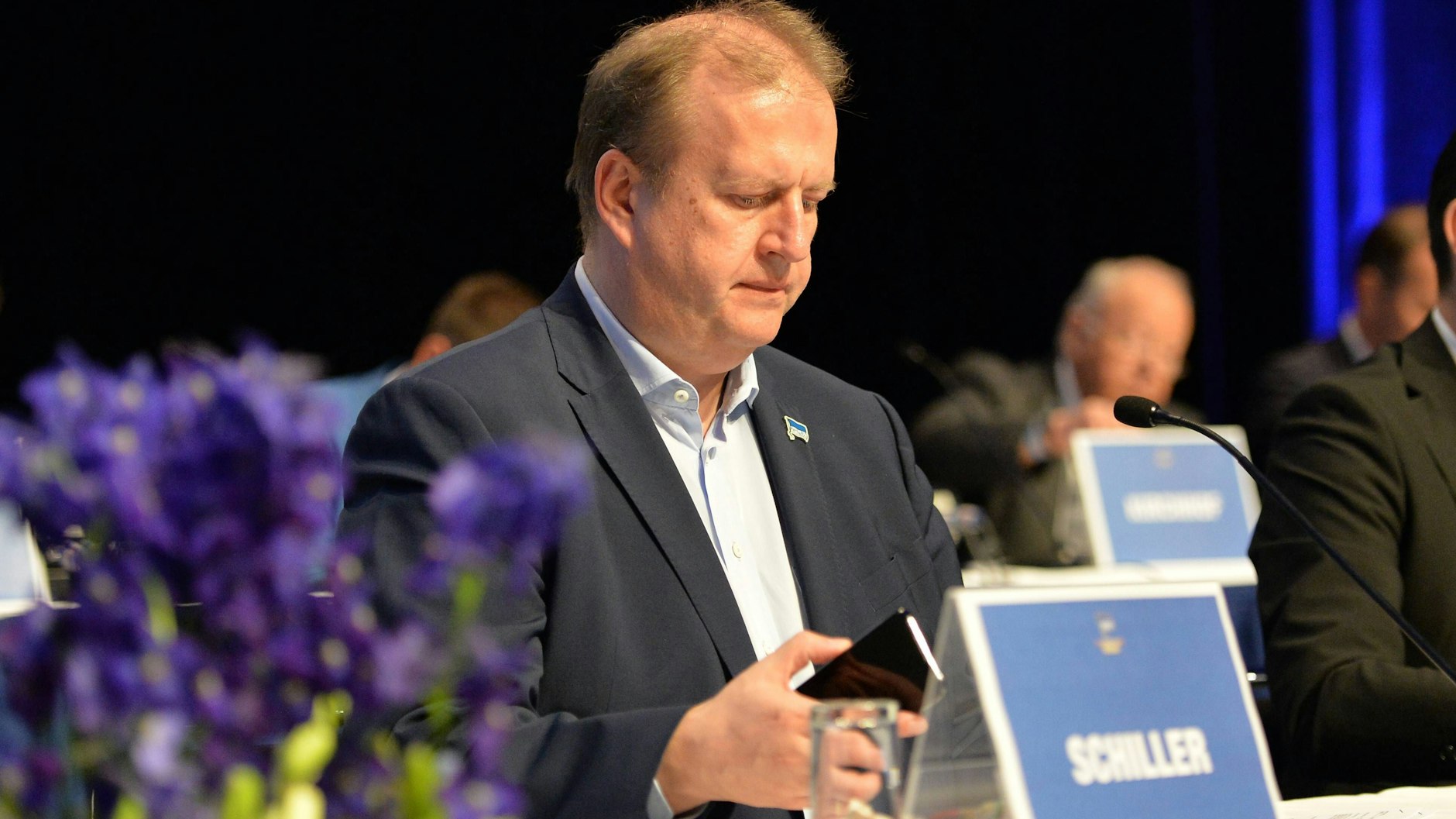 Herthas Finanz-Boss Ingo Schiller, seit 1998 Mitglied der Geschäftsführung, räumt seinen Posten im Oktober.